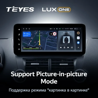 Штатная магнитола Teyes LUX ONE 360 6/128 Toyota Highlander 2 XU40 (2007-2013)