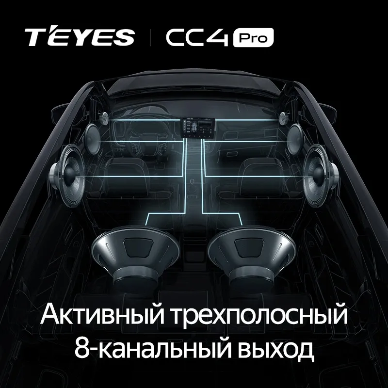 Штатная магнитола Teyes CC4 Pro 12/256 Dodge Charger 6 LX (2005-2010)