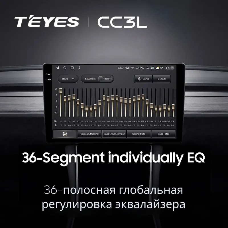 Штатная магнитола Teyes CC3L 4/32 Subaru Levorg VM (2014-2020) F1
